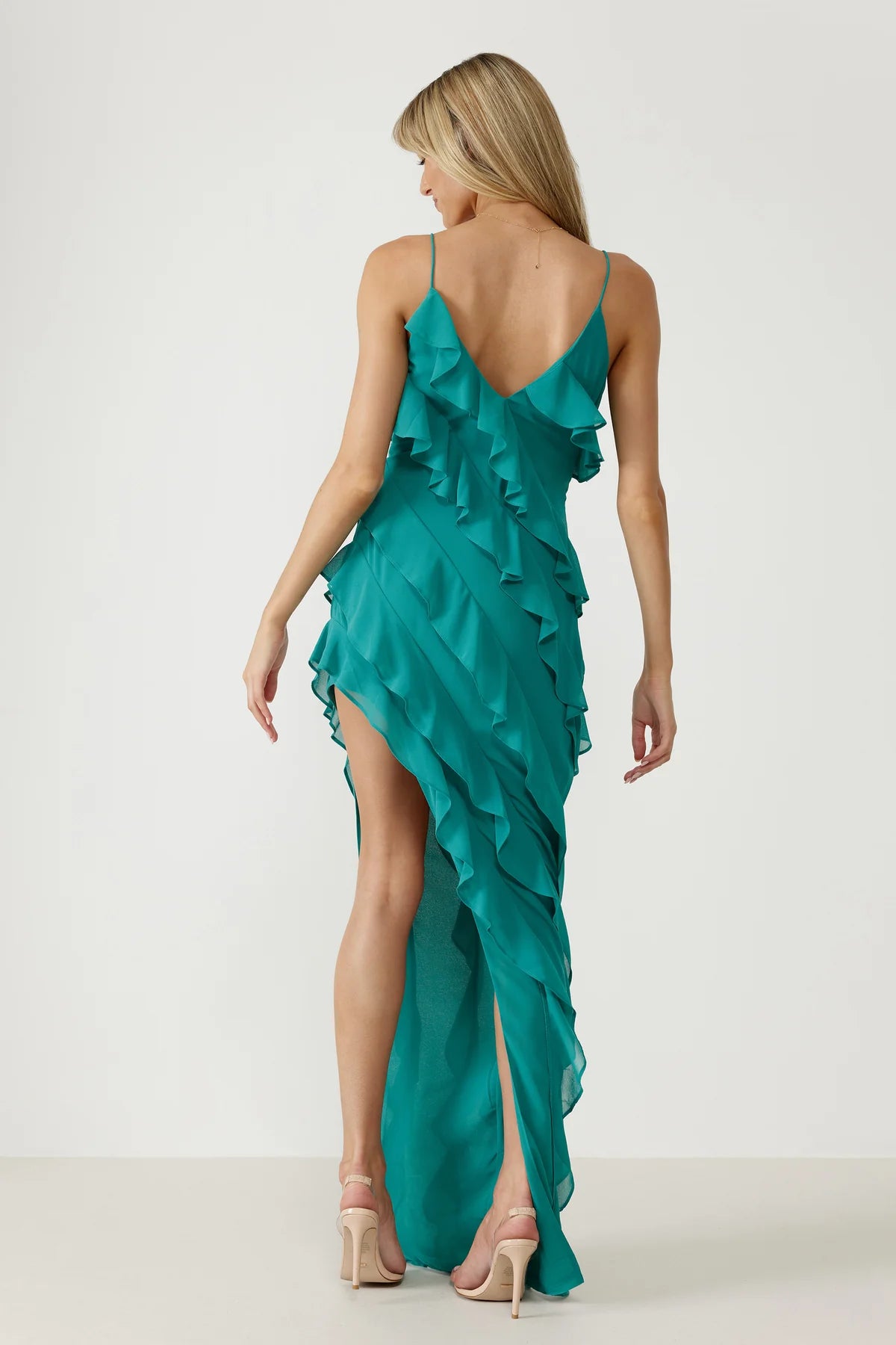 Etienne Dress - Teal