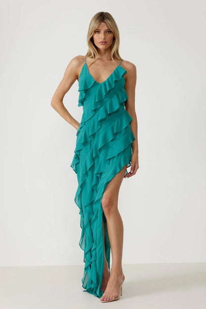 Etienne Dress - Teal