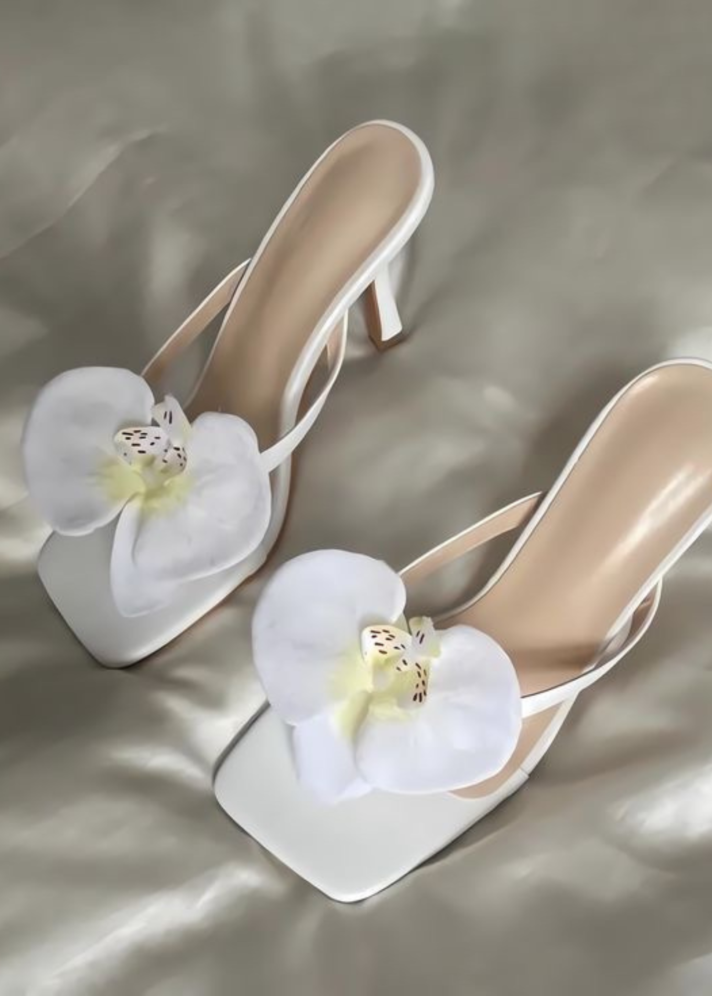 Orchid Shoe Clips