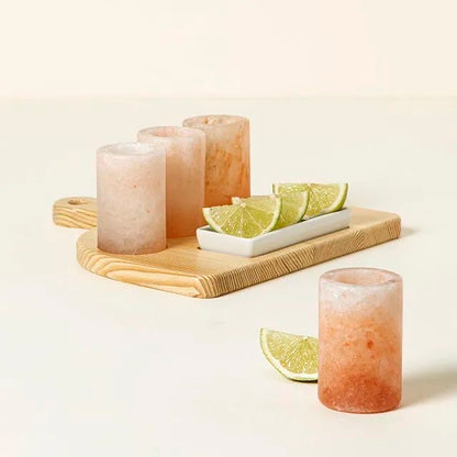 Himalayan Salt Shot Glasses - Pair