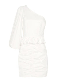 Grant One-Shoulder Ruched Mini Dress - Shona Joy